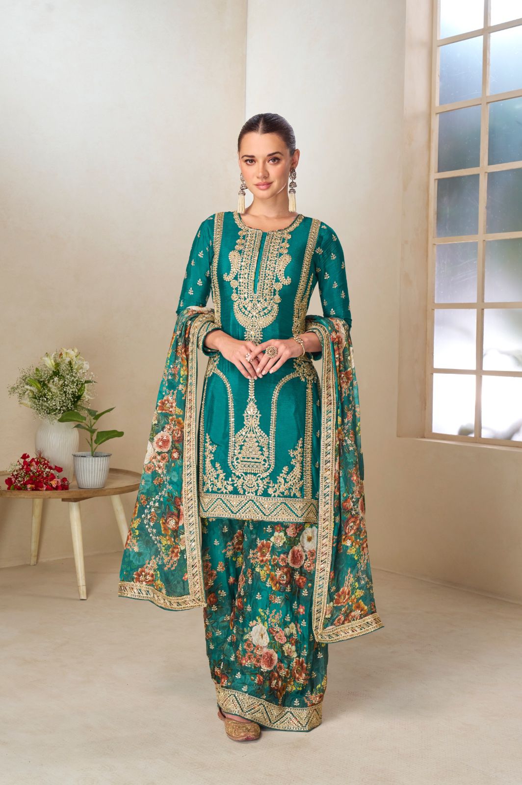 KANAKWALI - ETHNIC SHARARA SUIT