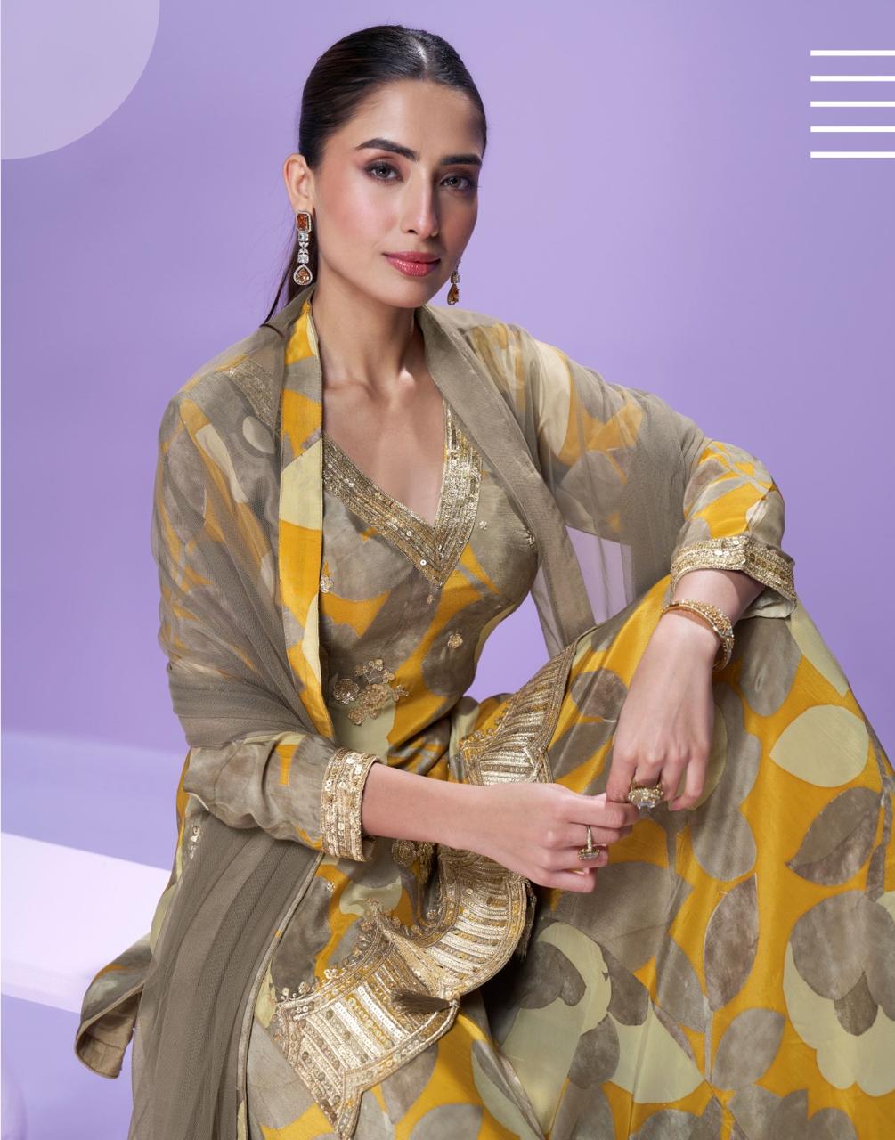 ARUNA - ETHNIC SHARARA SUIT