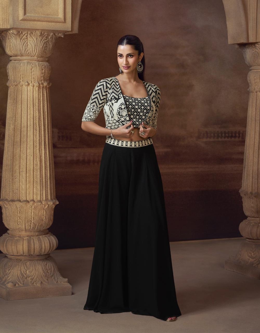 SHVETARA - ETHNIC SHARARA SET
