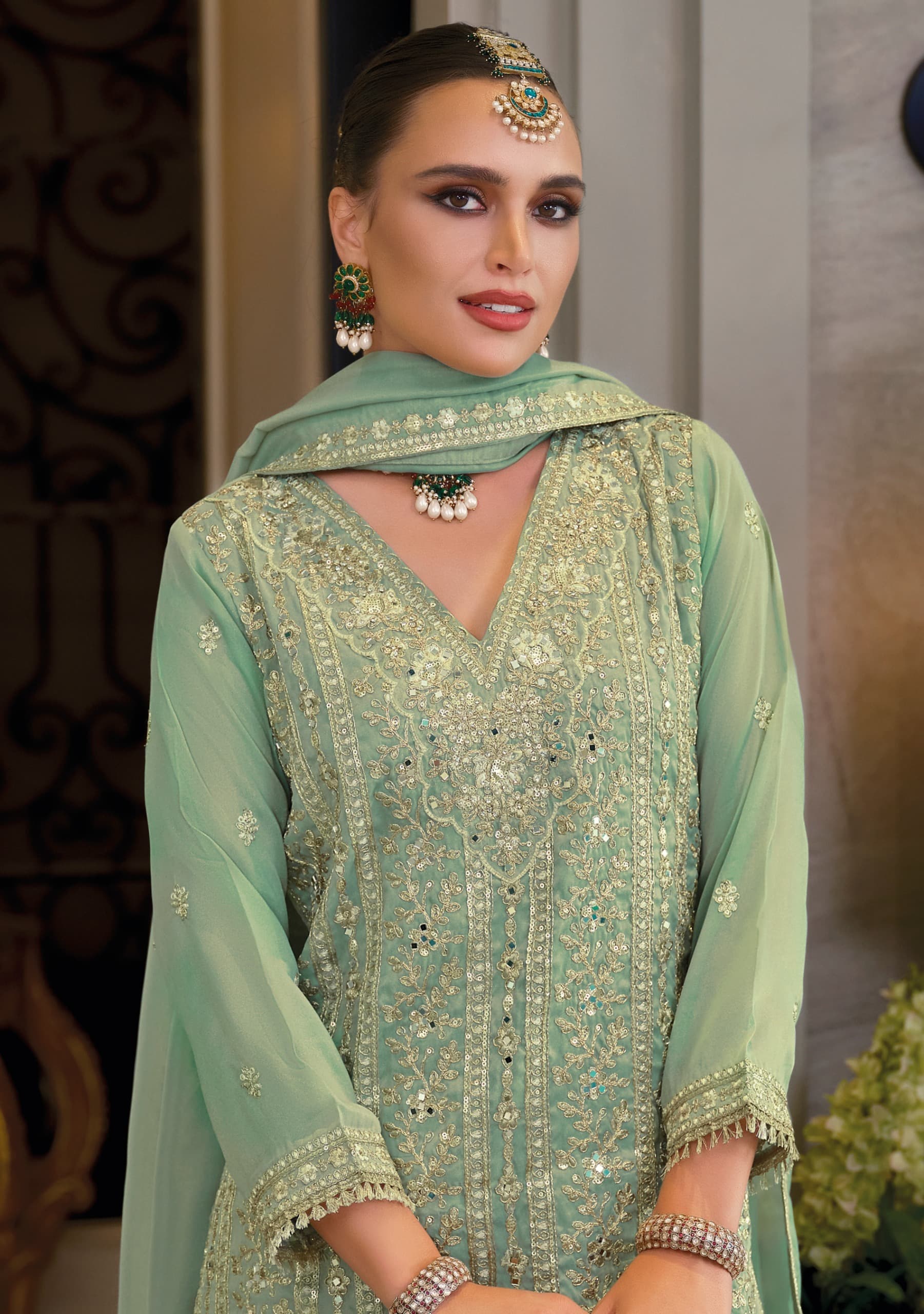 KEYURA - ETHNIC SHARARA SUIT