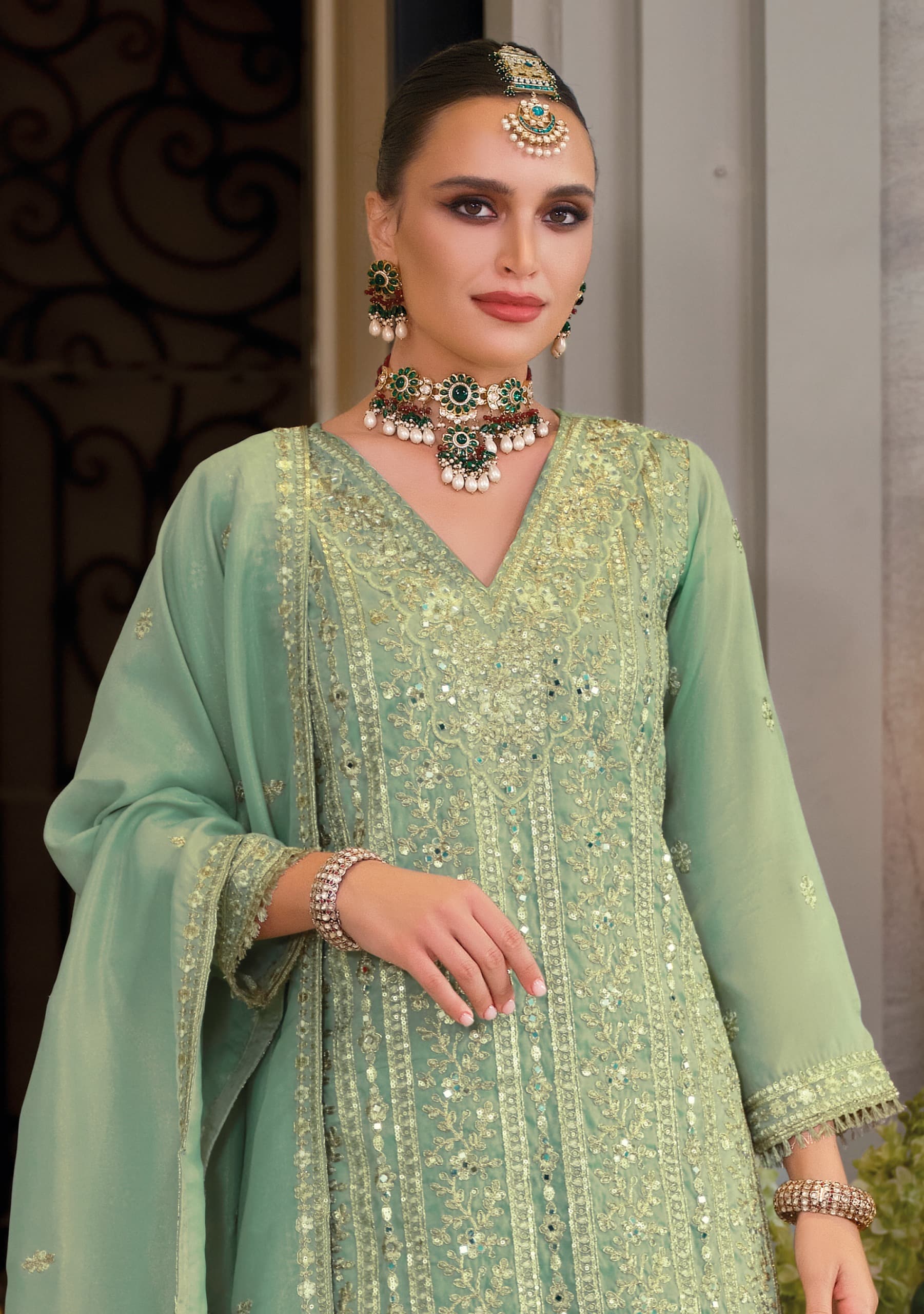 KEYURA - ETHNIC SHARARA SUIT