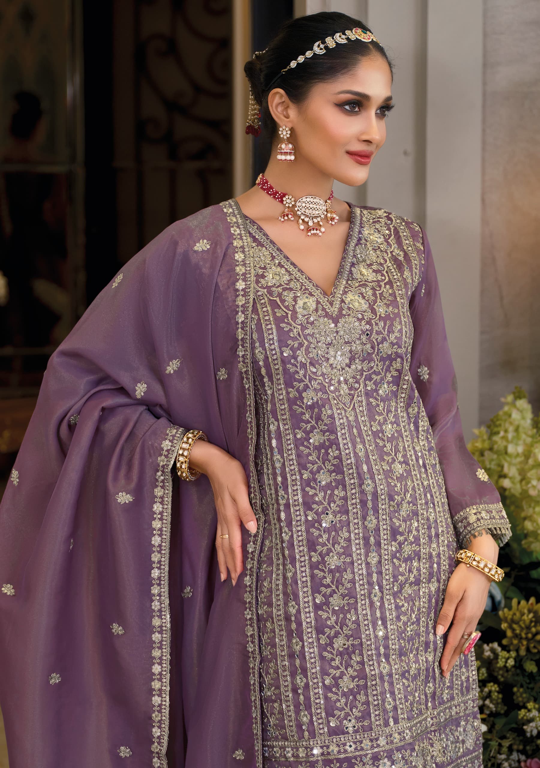 MRINALINI - ETHNIC SHARARA SUIT