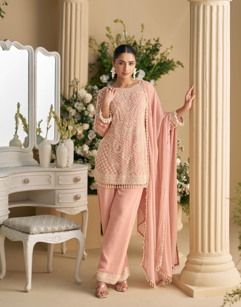 KOMALANGI - ETHNIC PALAZZO SET