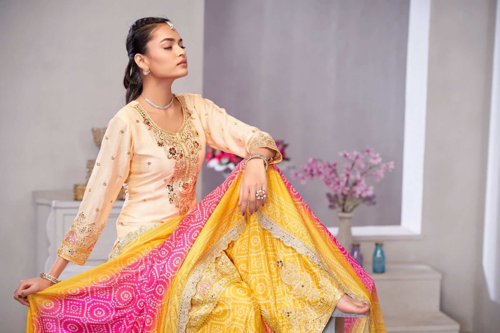 UTSAVA - ETHNIC SHARARA SUIT