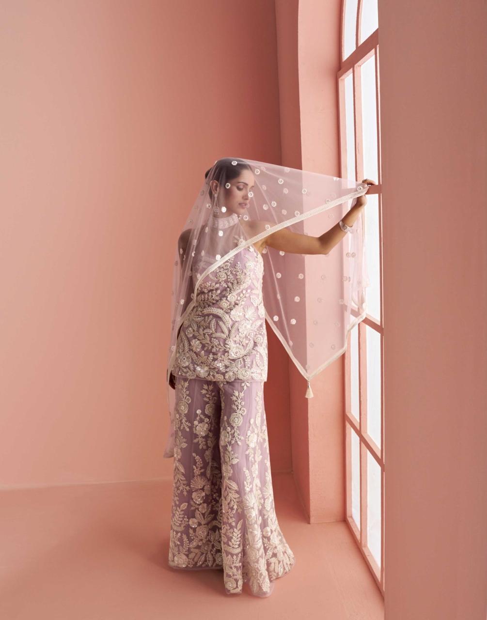 KANTHIRA - ETHNIC SHARARA SUIT