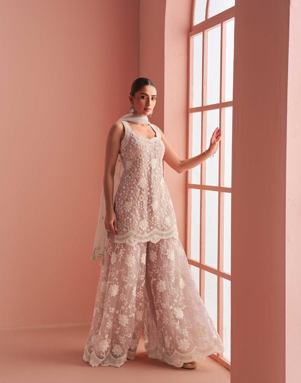VYANTRAA - ETHNIC SHARARA SUIT